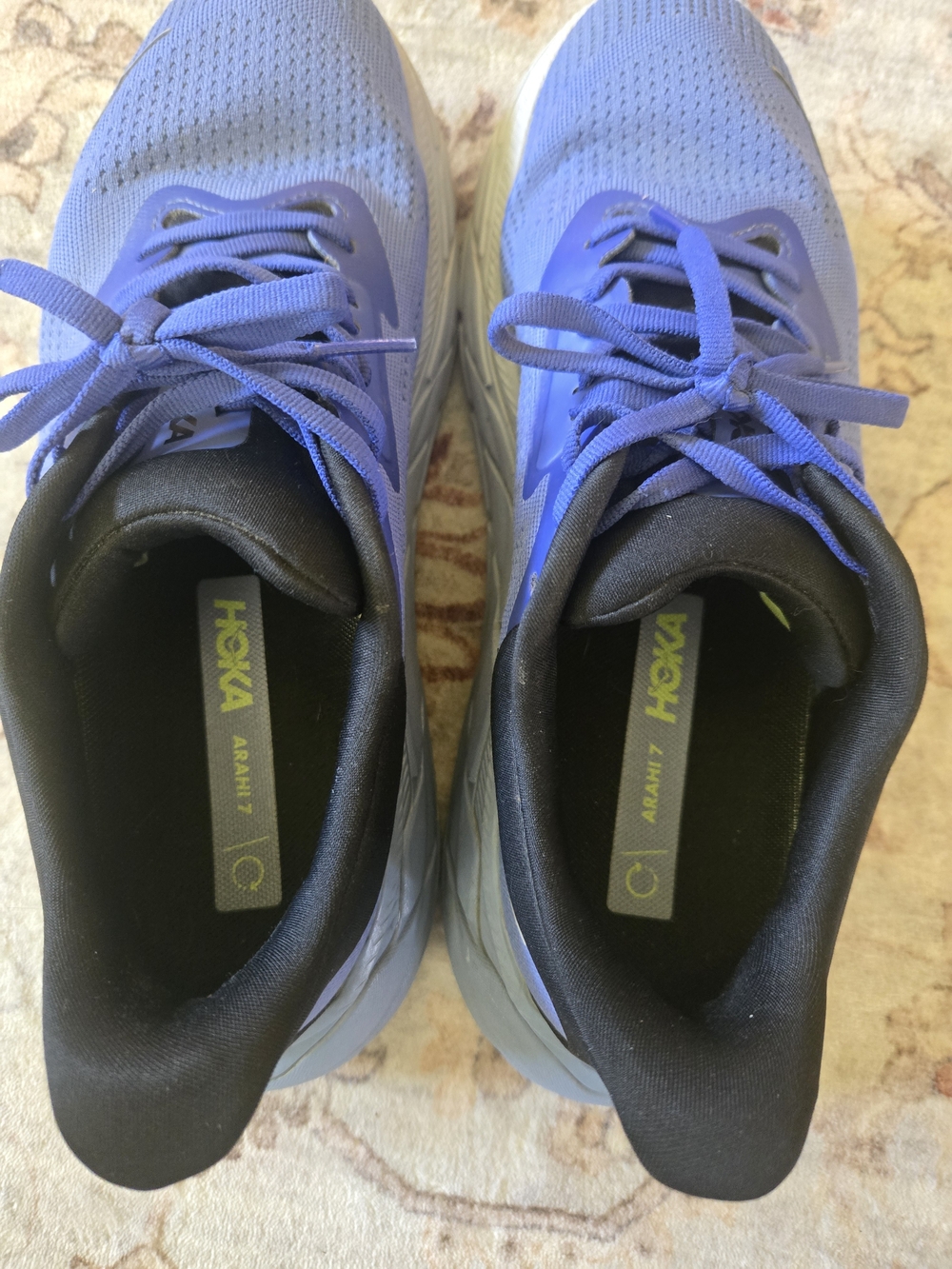 Hoka Arahi 7 Purple/blue Running Shoes, Gym, Workout, Arch Support, Womens 9 - Picture 6 of 7